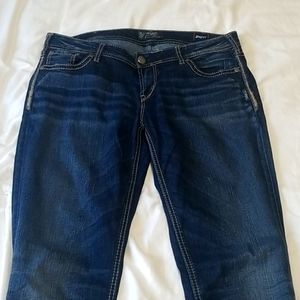 Silver Jeans- Aiko Mid Slim Boot, W34/L35